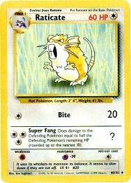 Raticate - Basic - 40 [Toy]