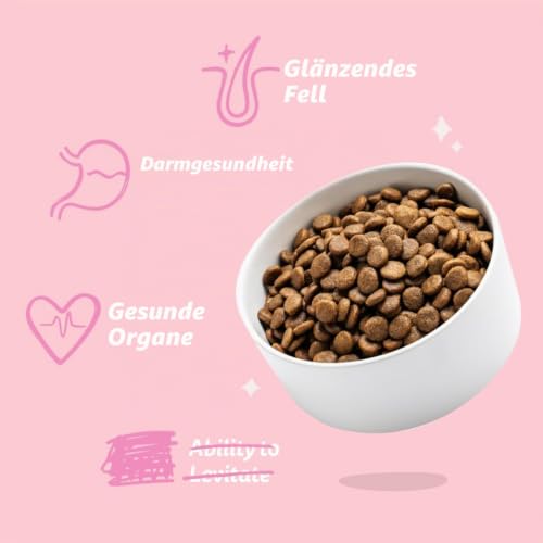 Edgard & Cooper Hundefutter Puppy Getreidefrei für Medium Welpen (1kg), frische Ente & Huhn, ausgewogene Rezeptur speziell für Welpen, mit Karotte, Kurkuma, Thymian und Birne, nie Fleischmehl