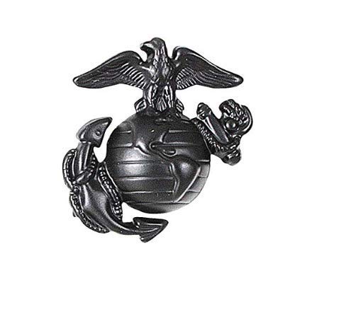 United States Marine Corps USMC EGA Black Left Lapel Pin (Left Pin)