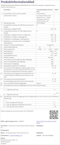 LG GC5400WH Autonome 300L A+ Blanc réfrigérateur-congélateur - Réfrigérateurs-congélateurs (300 L, SN-T, 41 dB, 9 kg/24h, A+, Blanc)