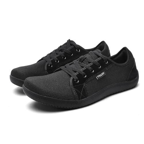 Image of Men's Barefoot Shoes Wide Toe Box | Minimalist Zero Drop Sneakers for Walking & Gym | Breathable Mesh Cross Training Footwear | Lightweight Natural Feel for Balance & Posture