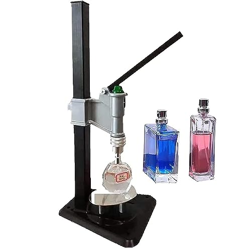 Machine de capsulage de parfums manuelle avec hauteur réglable pour flacons
