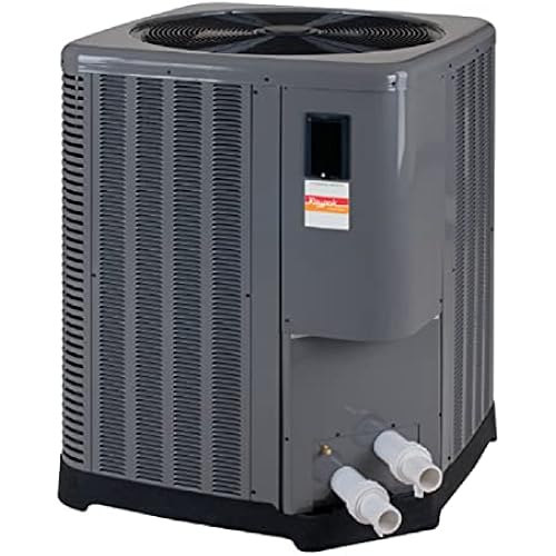 Raypak R6450ti-E Digital, Titanium, 119K BTU Electric Pool Heat Pump, 208/230V TWPH-6450EHT08
