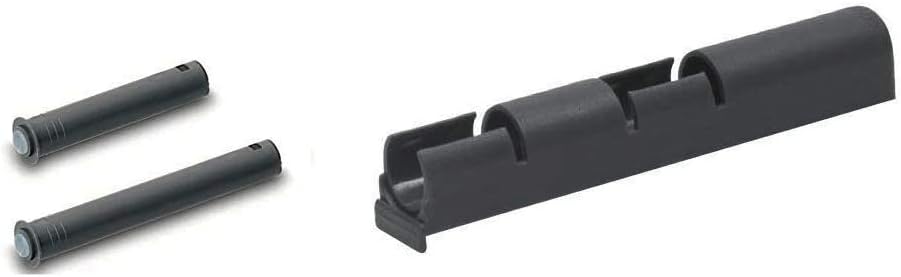 Sistema Apertura Push Pull Per Mobili - Made In Italy Senza Maniglie, Colore Grigio - Foto 8