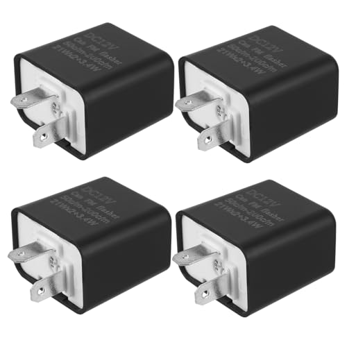 Yardwe 4 Piezas Luces Direccionales Led Para Moto Relés De Intermitencia Led Perfectos Para Intermitentes De Motocicleta Uso Carretera Nocturno