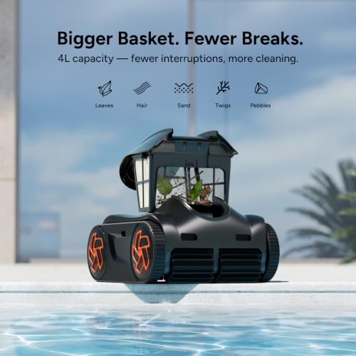 Image of iGarden K Series Robotic Pool Cleaner, 4H Runtime, Above /Inground Pool