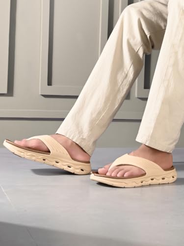 Image of DOCTOR HEALTH SUPER SOFT Men's Orthopedic Toe Ring Slippers | Lightweight EVA Flip Flops | Soft Cushioned Anti-Skid Comfort Sandals for Indoor, Outdoor & Everyday Wear