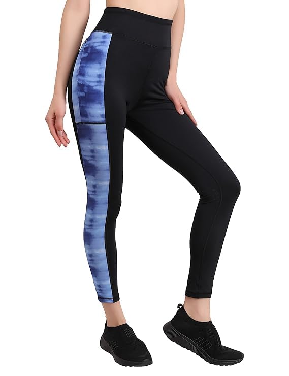 Image of NEVER LOSE Women's Slim Fit Nylon Leggings