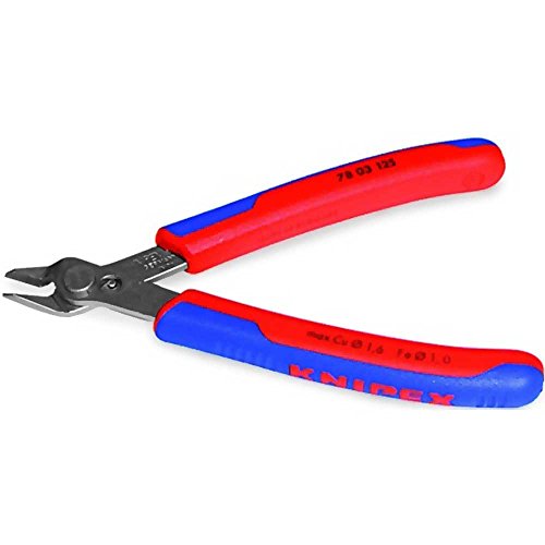 KNIPEX Zange Super Knips zum bündigen Abschneiden von Kabelbändern