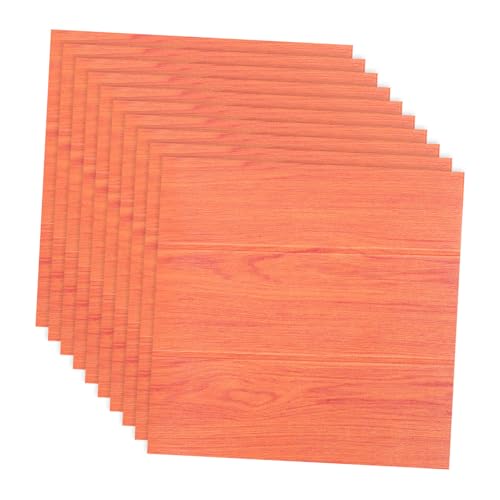 POPETPOP 10piezas Pintado Autoadhesivo Ladrillo Texturizado Decoración Pared Sala Estar Cocina