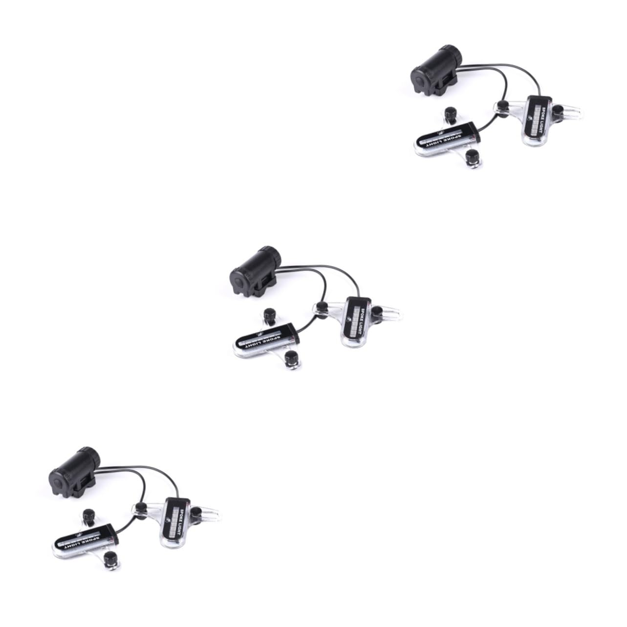 Lumière De Roue À Rayons De Décoration De Vélo 2 Pièces