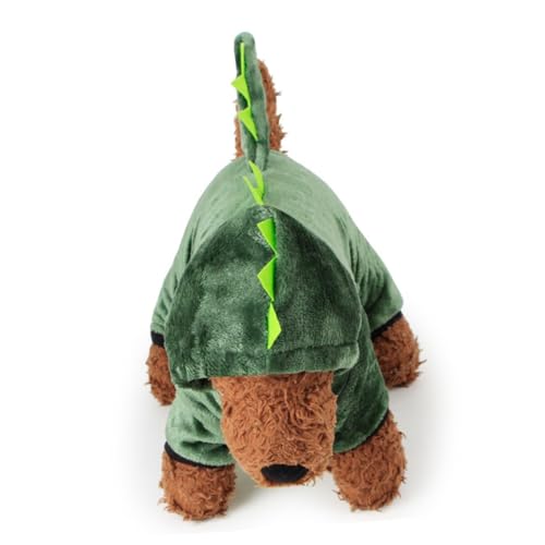 Disfraz de dinosaurio para perros talla L miniatura 2