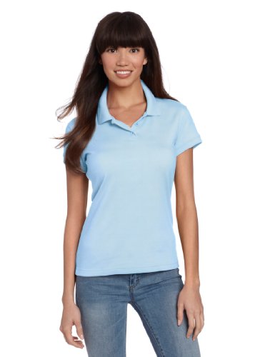 Image of CLASSROOM Juniors' Short-Sleeve Fitted Polo Shirt | Cotton Blend Knit, Double-Needle Hem, Comfortable Everyday School Wear