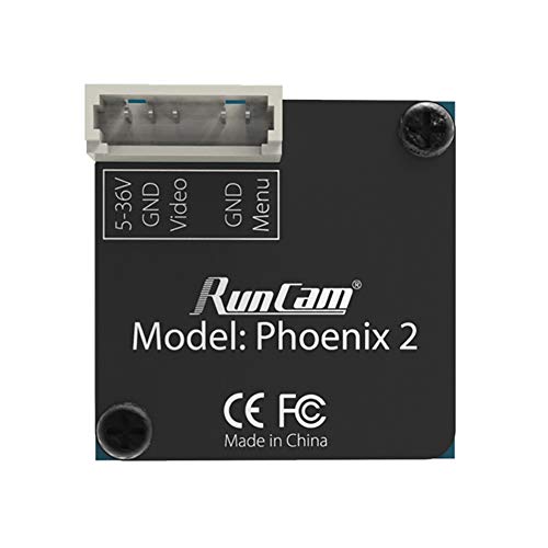 RunCam Phoenix 2 Micro FPV Camera 1000TVL FOV 155° Super Global WDR Day&Night Freestyle Cam with 2.1mm Lens 4:3/16:9 Switchable for RC FPV Racing Drone Quadcopter - Thumbnail 2