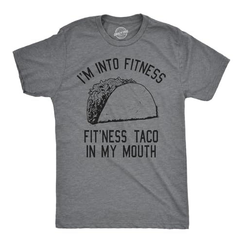 Mens Fitness Taco Funny T Shirt