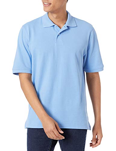 Image of Amazon Essentials Men's Regular-Fit Short Sleeve Cotton Pique Polo Shirt (Available in Big & Tall)