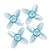EMAX Avan Tinyhawk 4-Blade Turtlemode Propeller (40mm - Set of 4) - C - Clear Blue