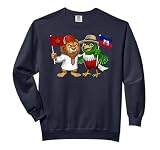 Morocco Haiti Flag Moroccan Roots Proud Haitian Heritage Mor Comfort Colors Adult Sweatshirt
