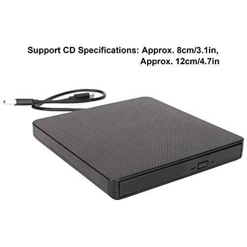 Graveur de Lecteur de CD/DVD ROM Externe USB C Solution PC Sans Lecteur - 7