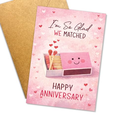 �j���A�����A�v�A�ȁA�J�b�v���A�ށA�ޏ��A�{�[�C�t�����h�A�K�[���t�����h�ւ̋L�O�J�[�h&�Ȃ�v�ւ̃M�t�g�AI So Glad We Matched Happy Anniversary Matchbox Love�B