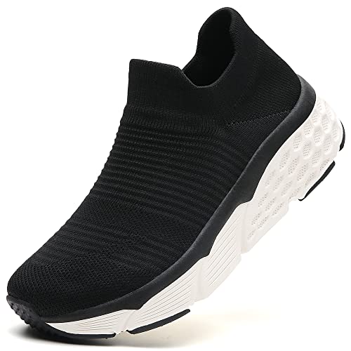 TSIODFO Women's Slip On Sock Walking Shoes Athletic Running Tennis Sneakers