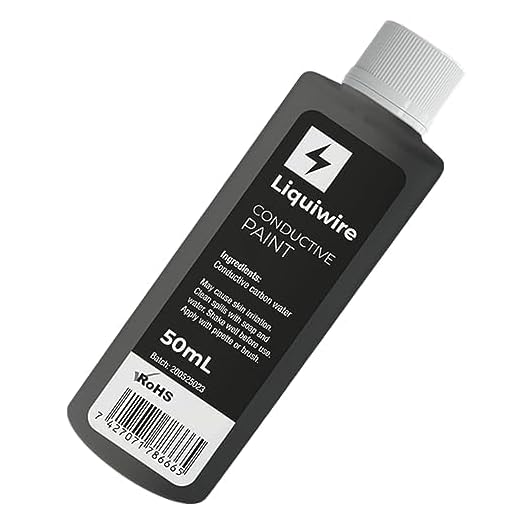 Liquiwire™ - Pintura conductora eléctrica para policlorobifenilos (PCB) y reparación de circuitos eléctricos, 50 ml