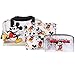 Lot de 3 Sacs à cosmétiques de différentes Tailles Mickey Mouse Pochettes à Maquillage Transparentes et Portables