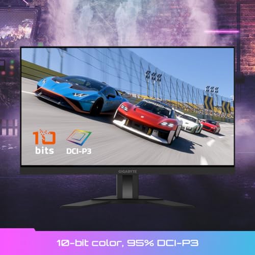 Image of GIGABYTE M27UA Gaming Monitor 27 inch SS IPS Display, 160Hz, 3840 x 2160 (UHD), 1ms MPRT, 5ms GtG Response Time, 95% DCI-P3 / 128% sRGB, VESA Display HDR400, Flicker-Free, Black