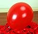 Red Balloons 100 pcs Party Balloon for Celebration Festival Birthday Wedding Baby Shower Home Decorations (10 inch)