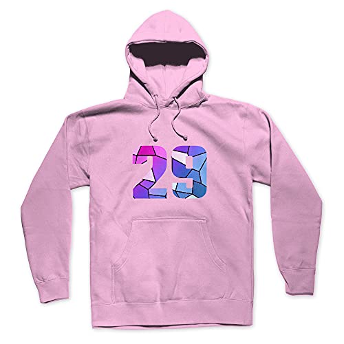 Sweat rose pâle unisexe 29 Number idéal pour le week-end