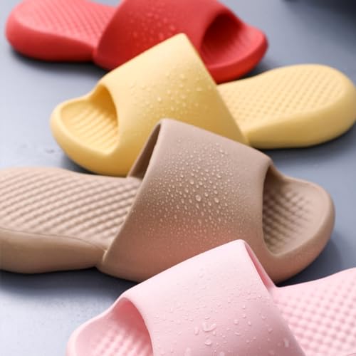 Pillow Slippers for Women Slide Sandals Shower Shoes Cloud Slides Cushion Thick Sole3