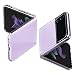 Produktbild DOHUI für Samsung Galaxy Z Flip 3 5G Hülle, Ultra-Dünne Transparent Hartes PC Handyhülle Stoßfest Kratzfeste Schutzhülle passt für Samsung Galaxy Z Flip 3 5G (Transparent)