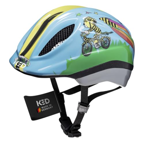 Meggy II Originals Kinder Fahrradhelm, Made in Germany, mit LED-Rücklicht,...