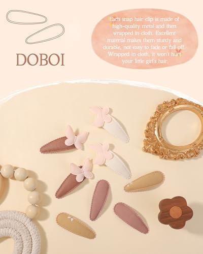 Save 40% on doboi 20Pcs Toddler Hair Clips with Floral Print