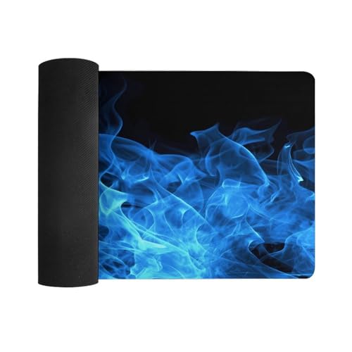 Blue Flame Desk Pad con Base de Goma 30x60 cm miniatura 3