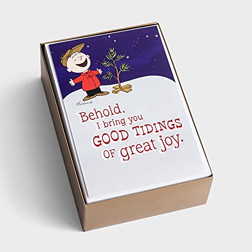 Cartes de Noël DaySpring Peanuts lot de 50 pour vœux église