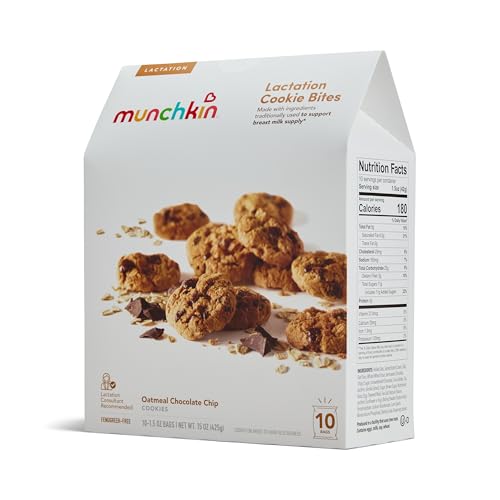 Milkmakers Lactation Cookie Bites, Oatmeal Chocolate Chip, 10 Count