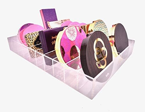 Sonny Cosmetics Acrylic LARGE COMPACT Makeup drawer organizer for the Ikea Alex Big STAR 20 SLOT