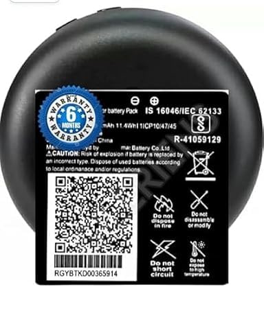 Image of Original (ZT-GY974745) Battery for LYF Jio WiFi Dongle JMR815 Wireless Router Battery with 6 Months warrenty** (for JIO DONGLE ZT-GY974745)
