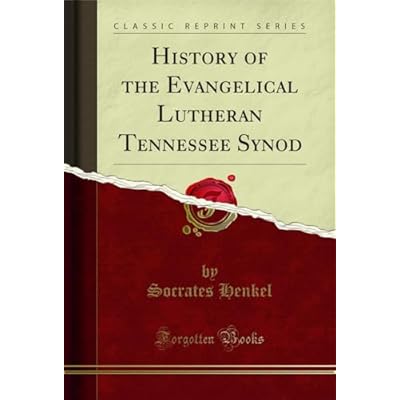 History of the Evangelical Lutheran Tennessee Synod