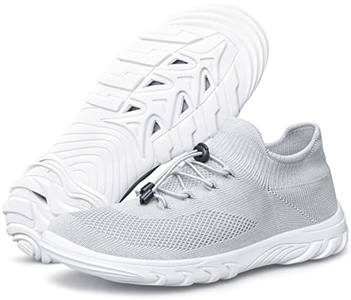 Image of DOUSSPRT Womens Walking Shoes Slip On Hypersoft Sock Tennis Water Sneakers Casual Mesh Comfortable Athletic Breathable Running
