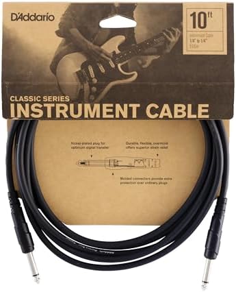 Cavo Per Chitarra ILitLuk 3m - Jack 6.35mm Dritto/90°, Rivestimento Nylon, Per Strumenti Musicali - Foto 9