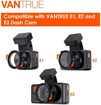 VANTRUE Dash Cam CPL Polarizing Filter for E1, E2, E3 Dash Camera, Front Windshield, Reduce Reflection, Improve Recording Quality for Vantrue Element Series Dashcams