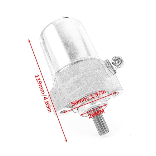 Motor de arranque T135FI para Crypton X 2007-2014 en trayectos diarios 2