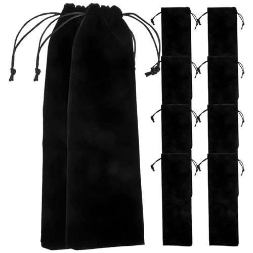 STOBAZA 10pcs Knife Roll Bag Outdoor Travel Cutlery Set Lunch Box Utensils Case for Adults