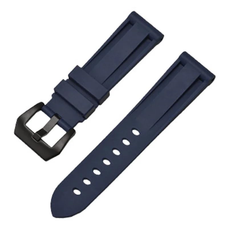Bracelet de montre souple en silicone universel 20mm à 26mm pour homme et femme