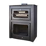 JOIMA - Poêle à Bois avec Four Modèle Aviles 17,50 KW