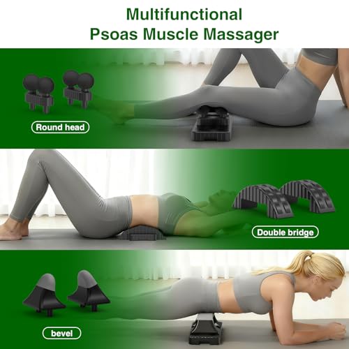 Psoas Release Tool-Hip Hook Psoas Muscle Release Tool Fully Adjustable for Myofascial,Back,Hamstrings,Iliacus,Waist Pain,Hip Flexor Release Tool and Trigger Point Massage Tool by Olixie - Image 7