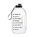 Luzhengyang 1 Gallon BPA-Free Sports Water Bottle with Handle for Gym Camping Workouts - Reusable Wide Mouth Hydration Jug Leak-Proof Design 3.78L Capacity