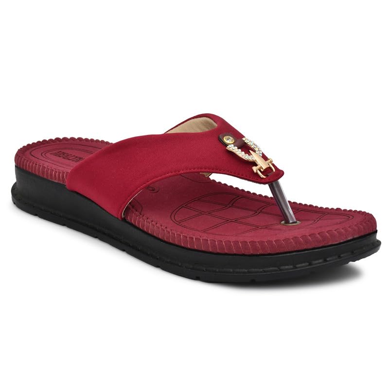 HEALTH FIT Orthopedic with Super Extra Soft Ortho Care Anti-Skid Doubleu Flip-Flops for women Slippers/Doctor Chappal & Footwear HF329 CH 5 UK (B0CW1BGTTZ) Amazon Price History, Amazon Price Tracker